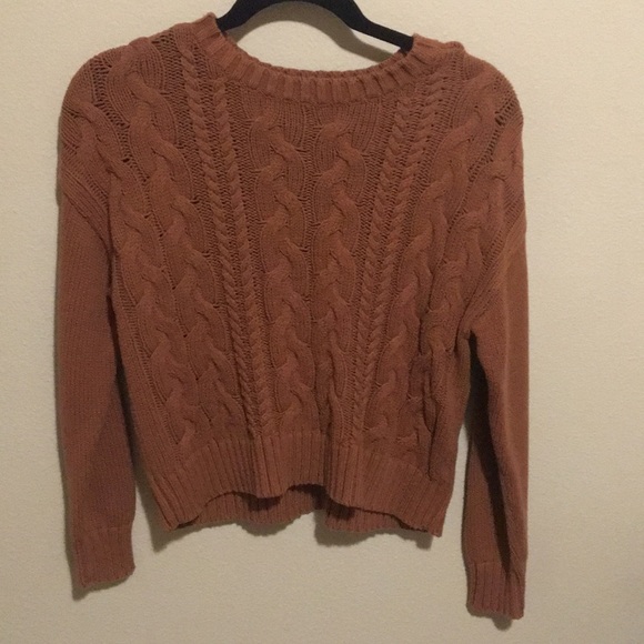 PacSun Sweaters - Gingerbread Cableknit Sweater